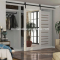 Wood Frame Sliding Mirror Doors